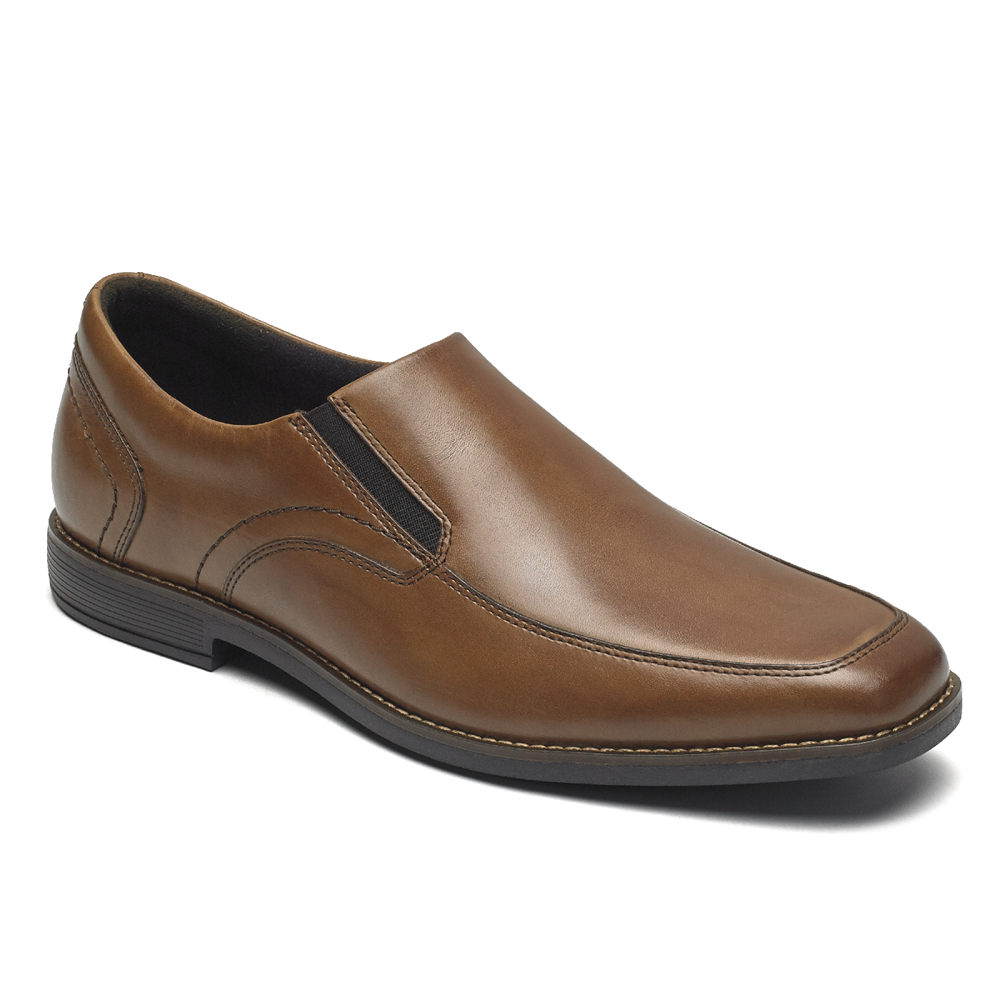 Rockport Singapore Mens Slip-On - Braylon Brown - EV2783906